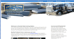 Desktop Screenshot of granitestatecurb.com